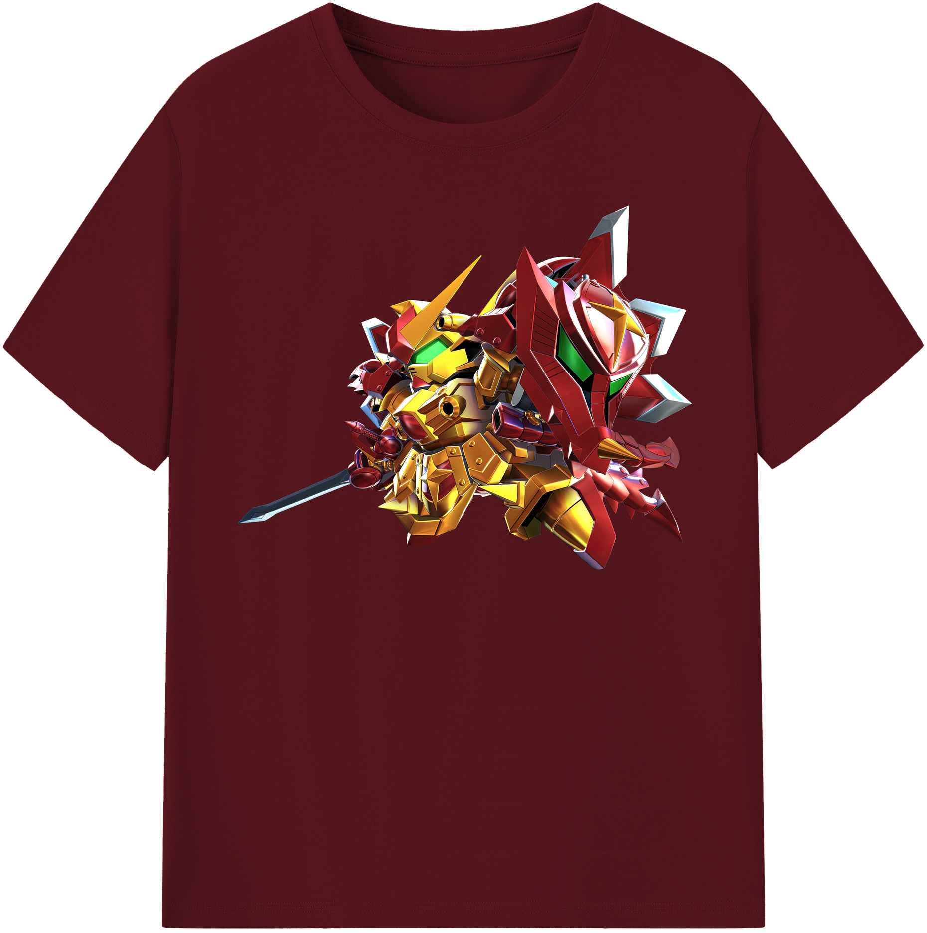 （画像用） 機動戦士ガンダム Mobile Suit Gundam 綿100％半袖Tシャツ（フロントプリント）